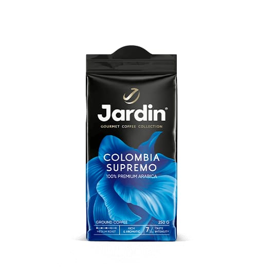 Jardin Ground Coffee Colombia Supremo 250 g - Belmio | بلميو الأردن